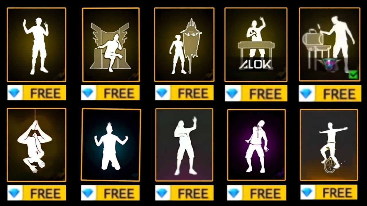 Free Fire Max Emote Redeem Code 10 June Update